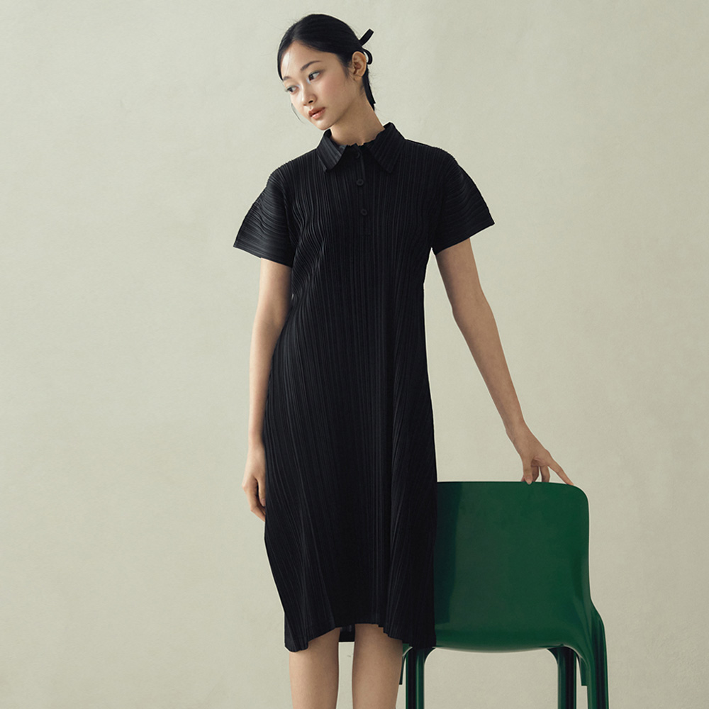 [피네플리츠] 반팔 카라 원피스 (4 Color) 170,140원