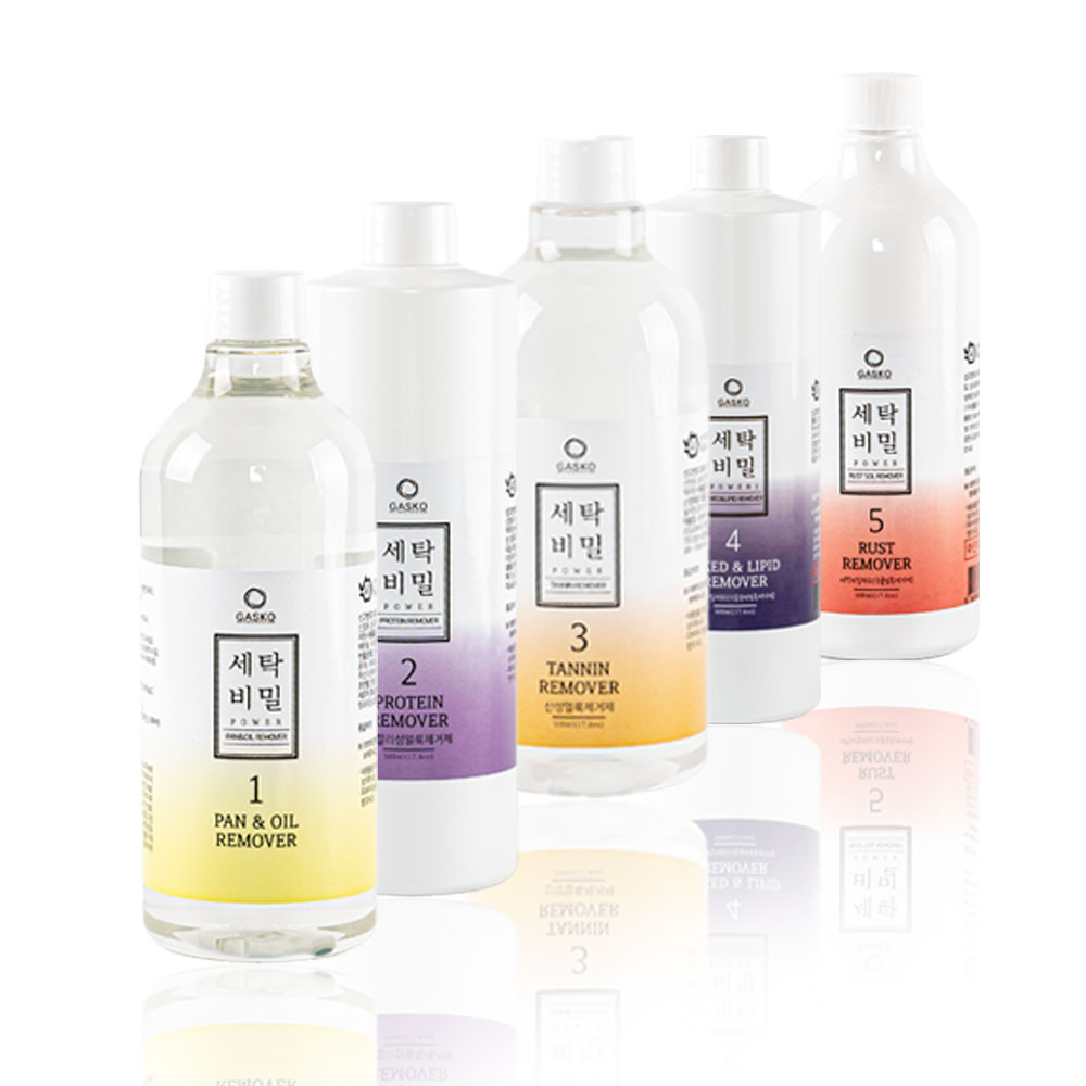 가스코 세탁비밀 얼룩 제거제 모음 화이트너 기름 강력 얼룩제거 흰옷 짬뽕 커피 화장품 누런 묵은때 28,000원