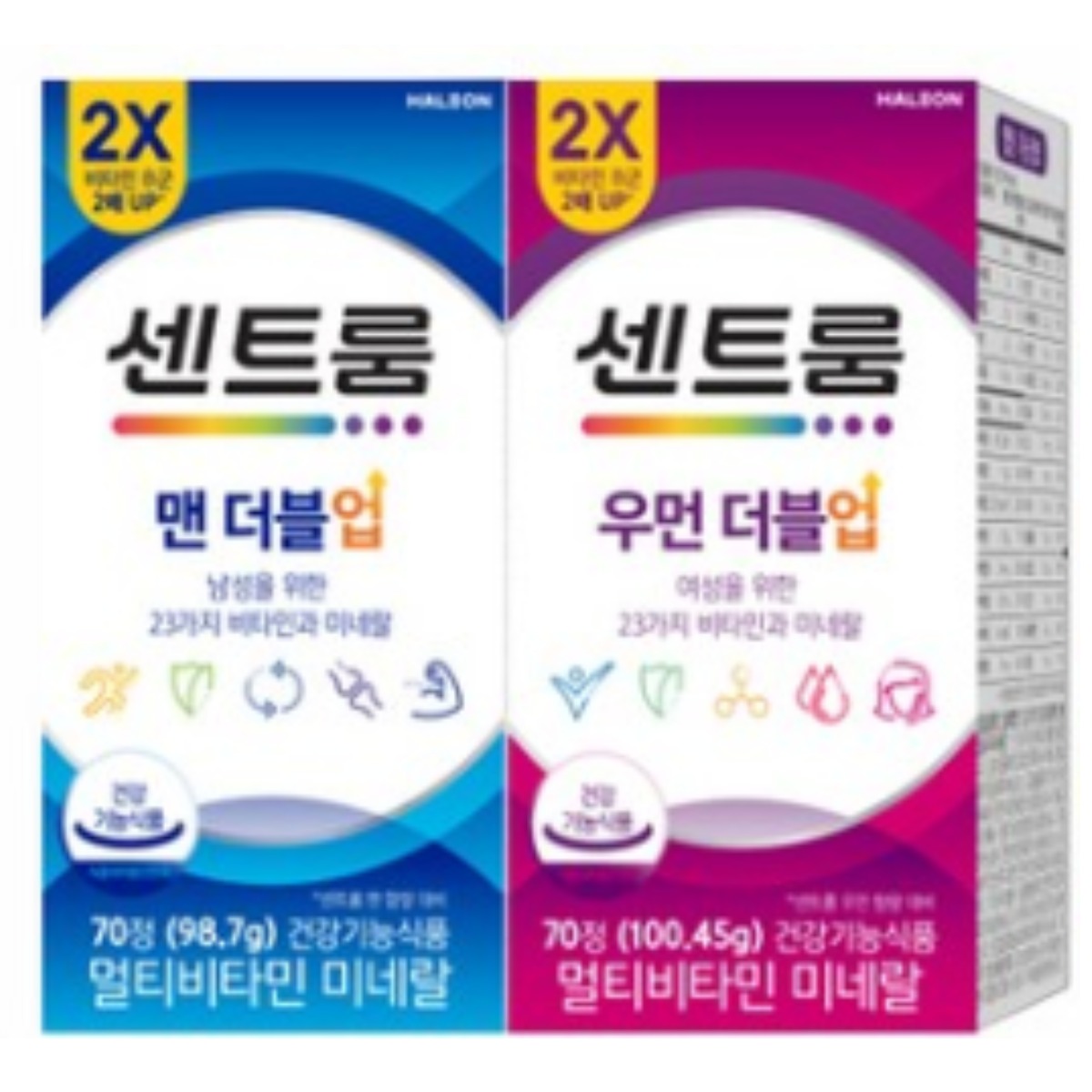 [센트룸 정품인증] 센트룸 포우먼 70정+센트룸 포맨 70정 (유효22년 02월) 72,700원