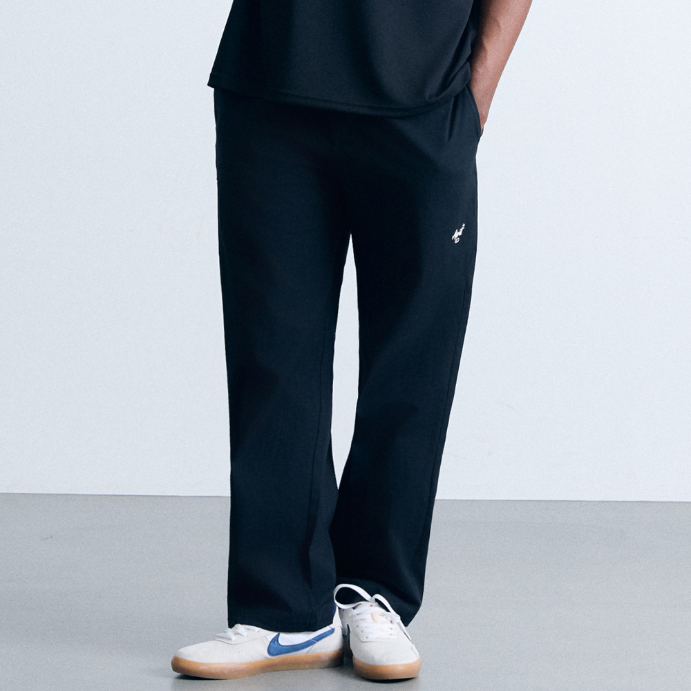 [에어릿] 밴딩 스트레이트 팬츠 AM9086 BK 66,000원