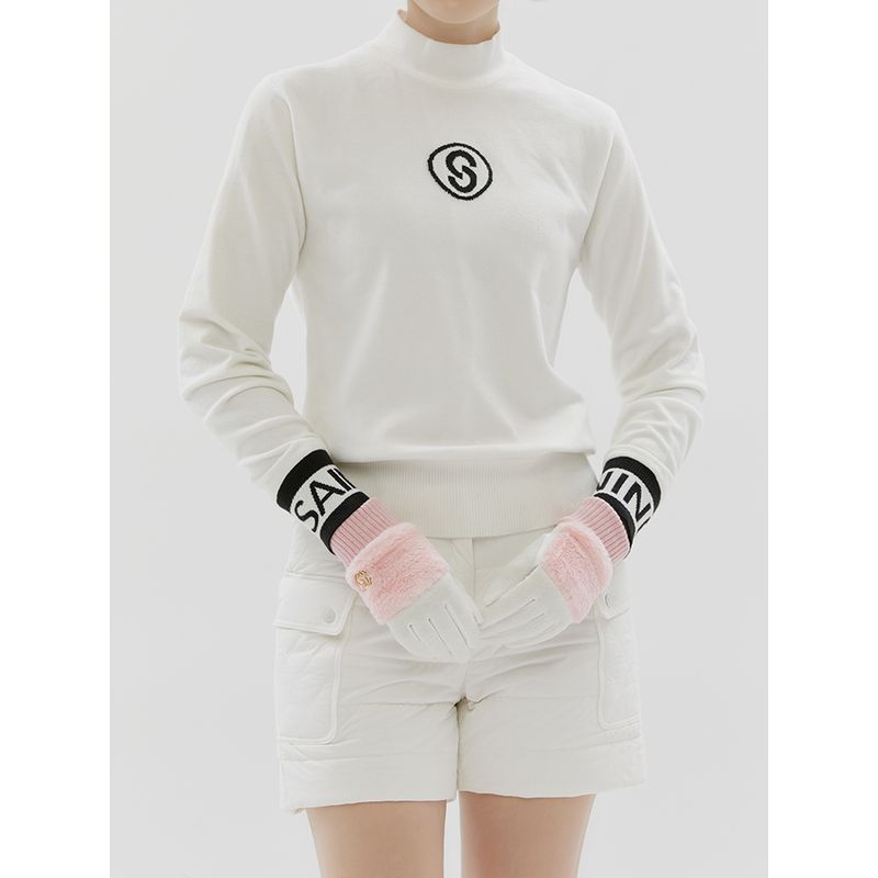 세인트나인 여성 방풍 터틀 스웨터 IVORY 116,070원