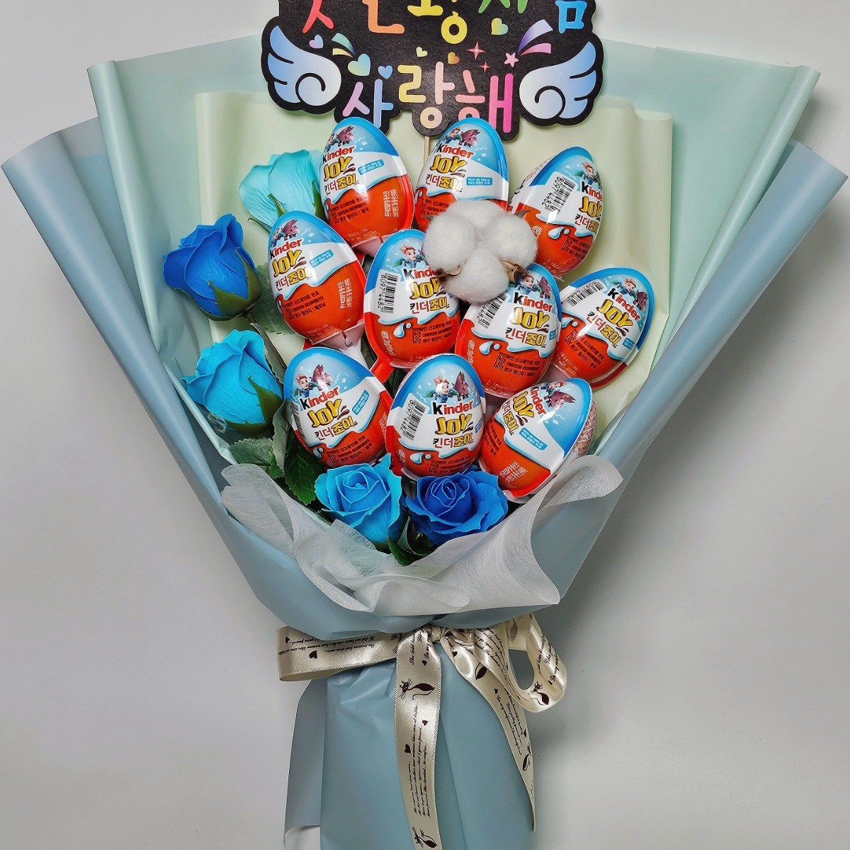 안산 플라워마트 킨더조이 10개 피켓 비누꽃다발 36,400원