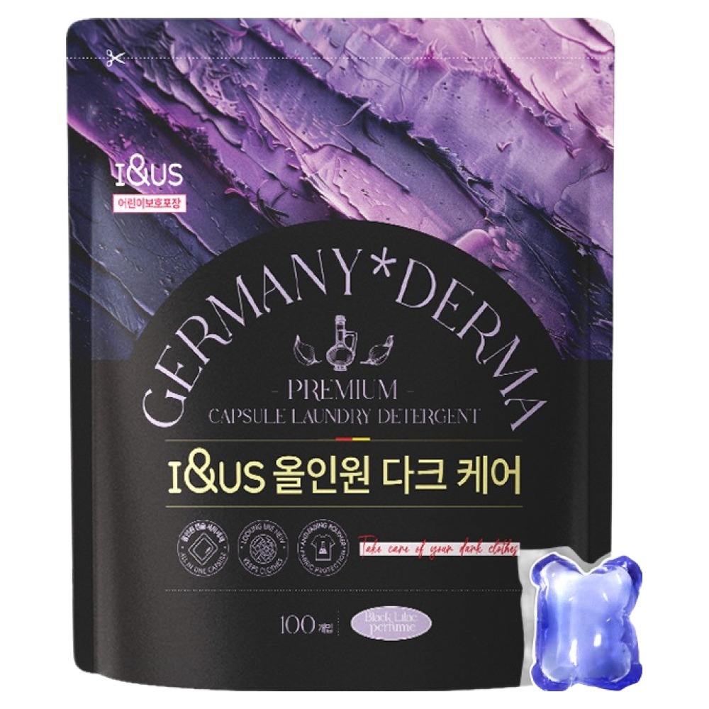 아이앤어스 올인원 다크 케어 세탁 캡슐세제 8,720원