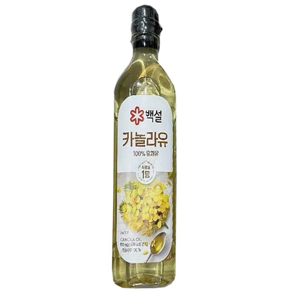 백설 카놀라유, 900ml, 3개 23,500원
