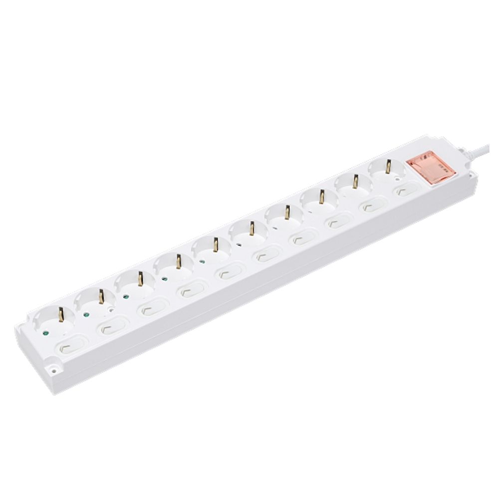 멀티코드 개별 메인 스위치 10구 (3호) 3M 16A KC 45,900원