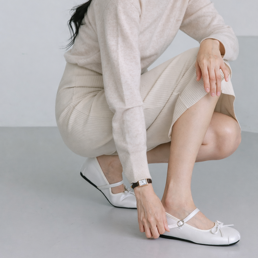 메리제인 키높이 구두 5cm 여성 발편한 속굽플랫 슈즈 화이트 가을여성신발 운동화 69,900원