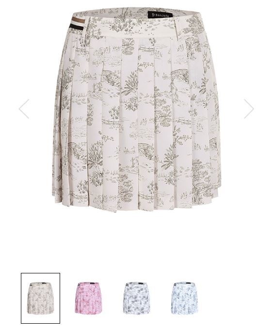 벤제프 여성 보테니컬 프린트 큐롯_CC 134,000원