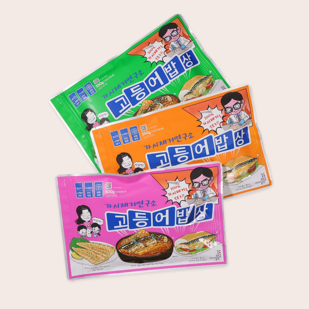 가시제거연구소 고등어밥상 노르웨이 순살 고등어, 1개, 550g, 현재가 22,400원