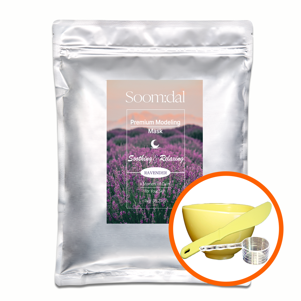 숨달 라벤더 모델링팩 1kg+도구 3종 (구,뿌띠), 1개, 1개입 22,400원