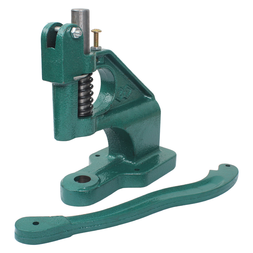 수동 단추 기계 똑딱이 펀치 프레스 핸드프레스 DIY 공방 제작 도구 작두기계, 초록단추기계, 1개 27,500원