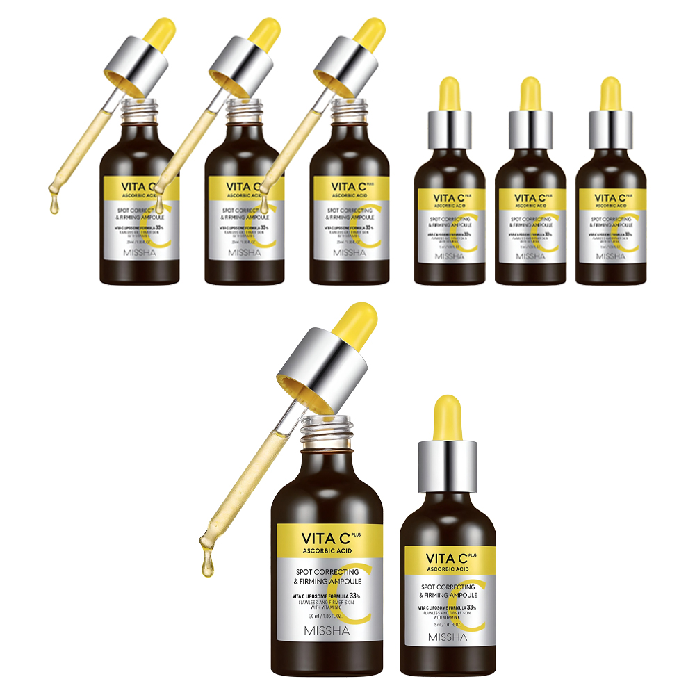 미샤 비타씨플러스 잡티씨 탄력앰플 20ml + 15ml 59,180원