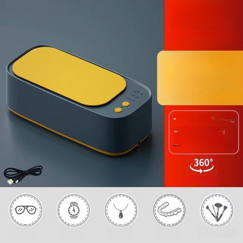 금 세척기 초음파 귀금속 가정용 은 안경 악세사리 짙은 녹색 26,500원