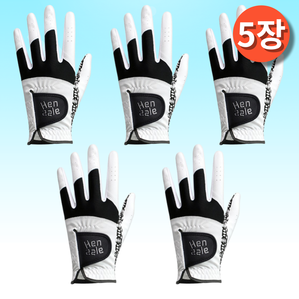 지맥스 5장 핸즐 남성 연습용 필드용 파크 왼손 골프장갑 20,800원