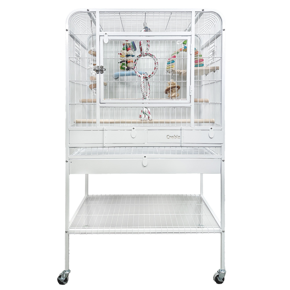 고객님들과 함께 만든 프리미엄 앵무새 새장 안전하며 먹이통 횃대가 포함 417,000원