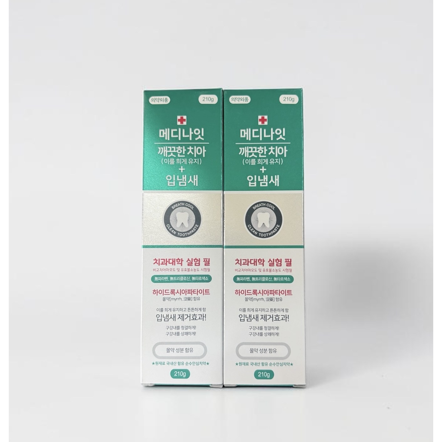 치과대학 실험 필 의약외품 200g 깨끗한치아 입냄새 치약 16,000원