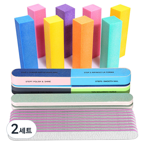 OON 우드 파일 샌딩 블럭 7면 버퍼 20p 세트 랜덤발송 12,820원