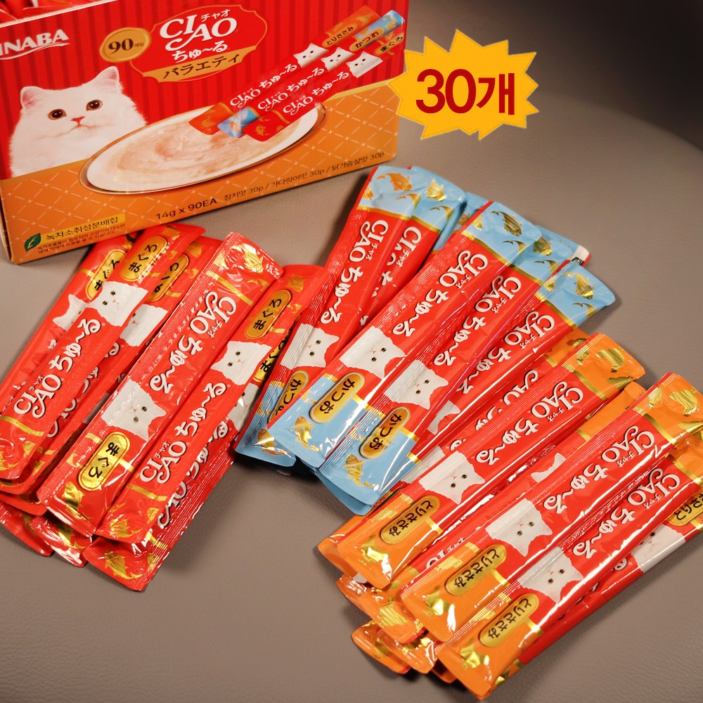 이나바 챠오츄르 고양이간식 14gX30개 코스트코 16,900원