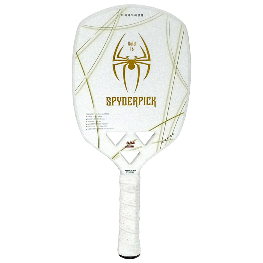 아이마오 USAPA 공식인증 피클볼 패들 스파이더픽 카본글라스 20mm 화이트 1P, 화이트, 1개 156,000원