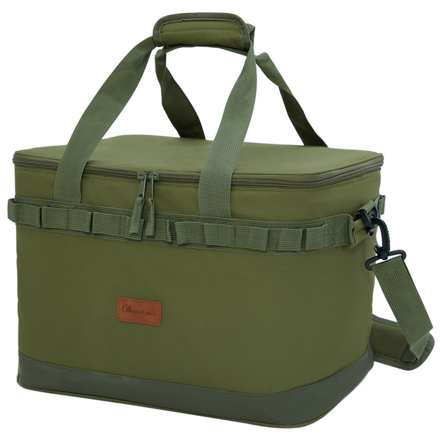 MOON LENCE 캠핑가방 보냉백 타포린백 보냉가방 아이스박스 보냉보온 방수 가정 캠핑용 대용량 캠핑 용품 주방 용품 두 사이즈 휴대용 크로스백 피크닉 캠핑 냉각, 그린, 23L 32,900원
