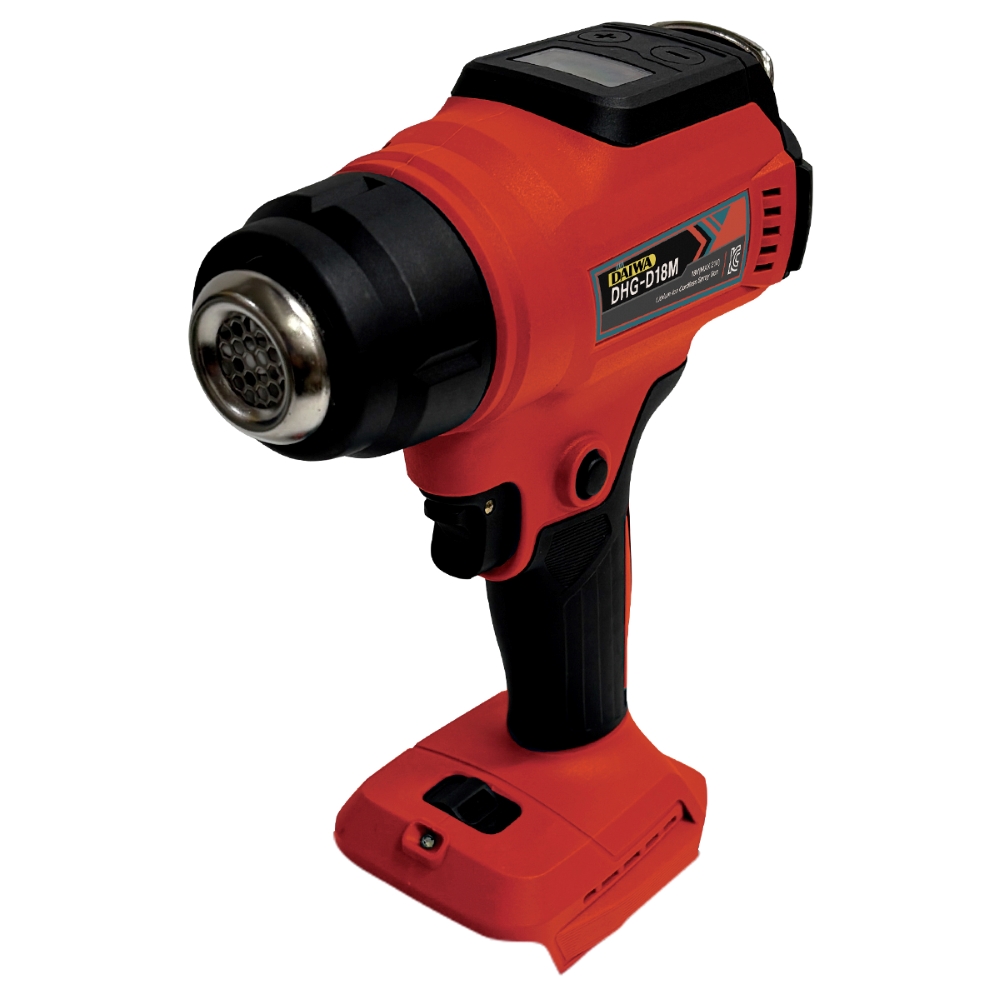 DAIWA 충전 디지털 열풍기(DHG-D18) / 디월트,마끼다배터리 호환 / 노즐3종 포함, 1개 79,900원