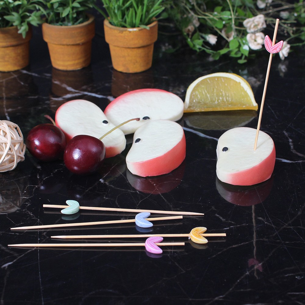 요지 이쑤시개 꽃요지 10cm 2,400개 19,000원