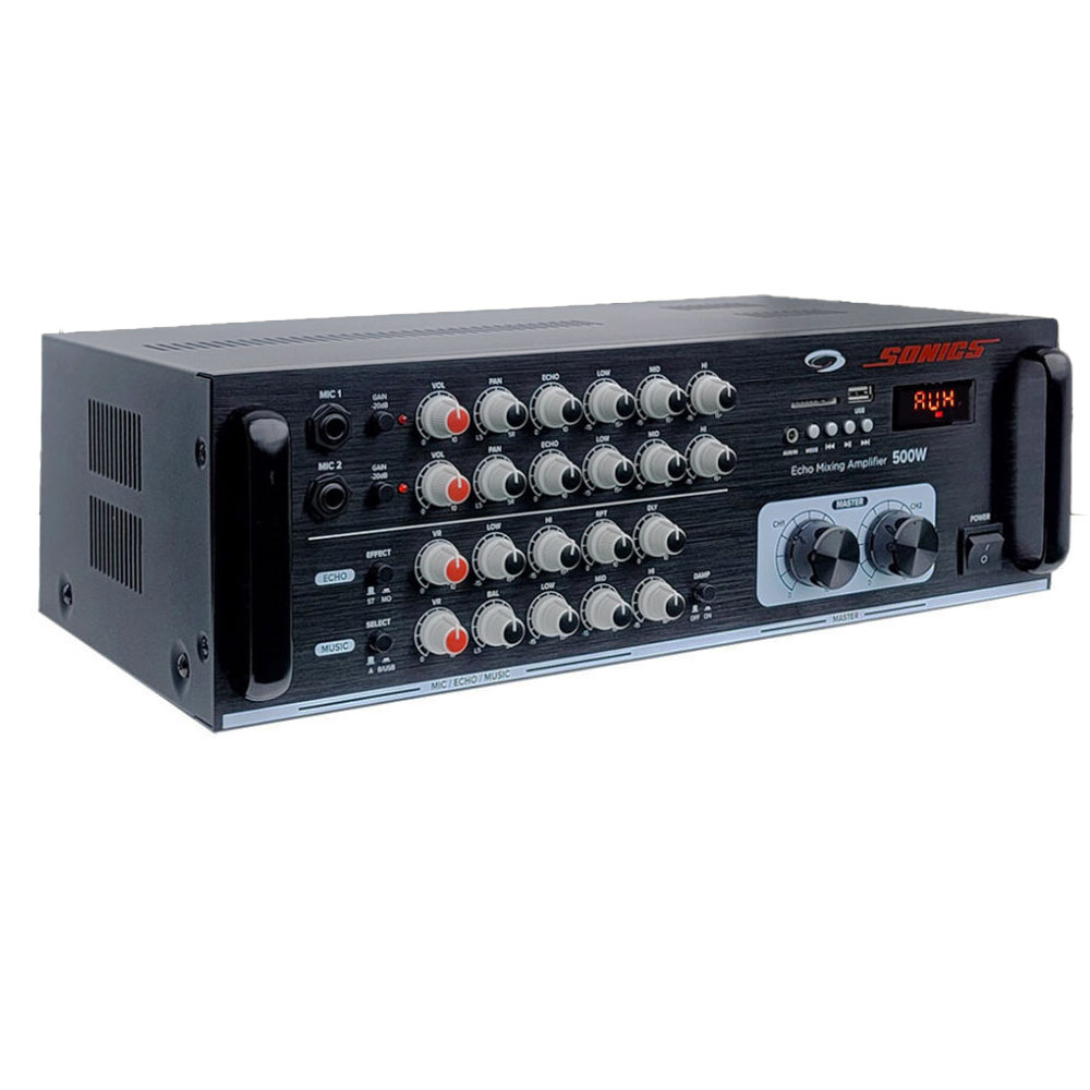 소닉스 노래방앰프 2채널 SMP-2060BS 아날로그 앰프 500W 295,000원