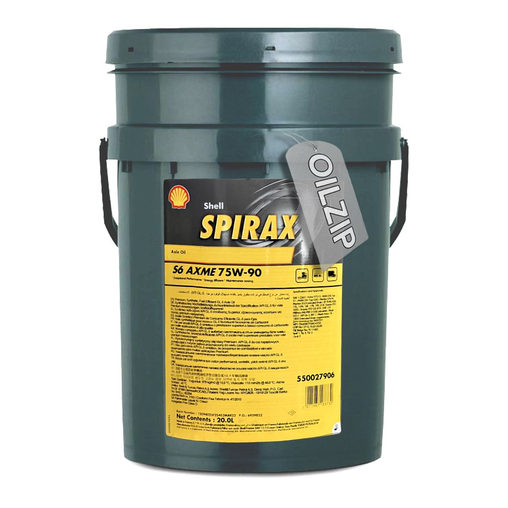 쉘 스파이렉스 S6 AXME 75W-90 20리터 합성액슬기어오일 340,010원