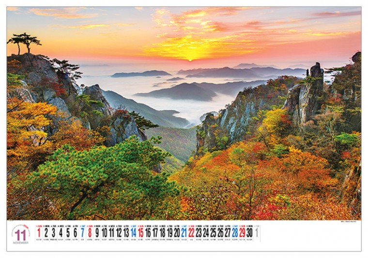 대신주창 특특특대형 대한민국 명소 카렌다 달력 대자연 초대형 2026년 66,020원