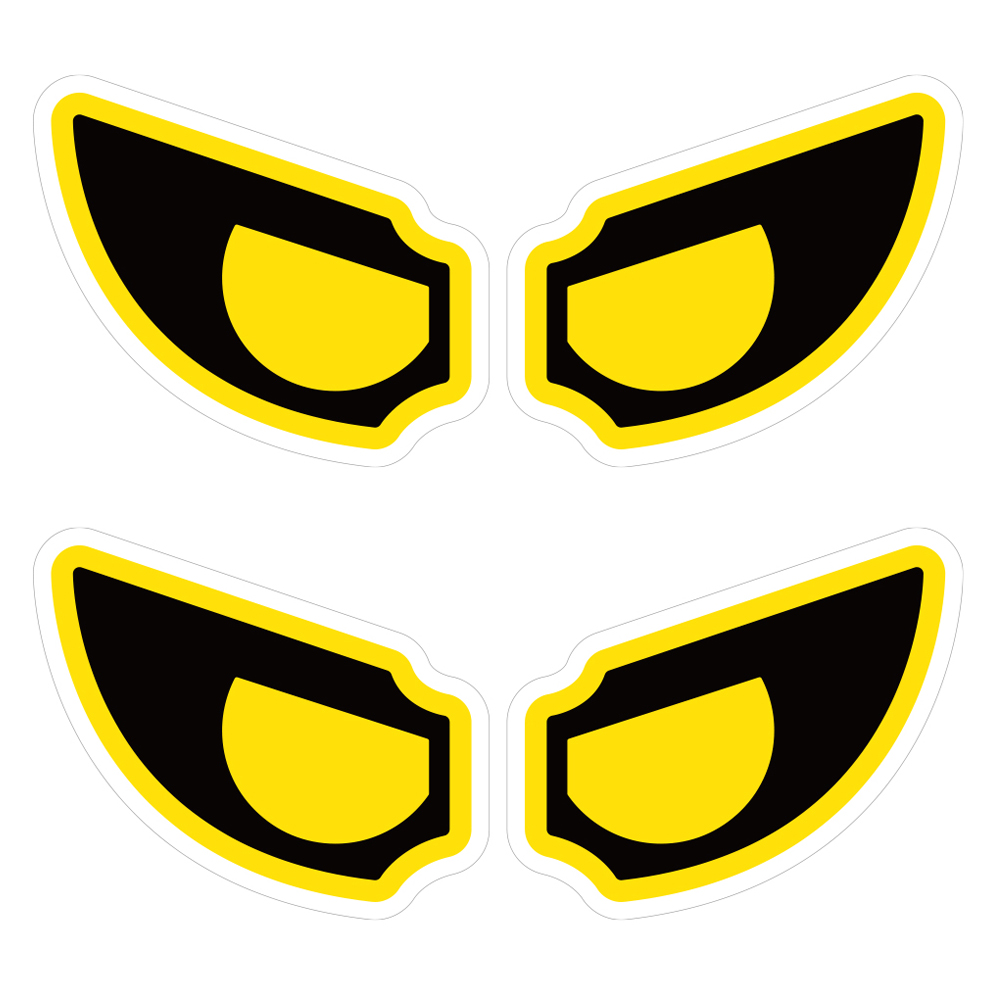 뭉키데코 고휘도 안전거리유지 반사스티커 소형 왕눈이 히어로 02 11,220원