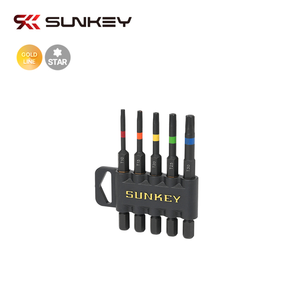 썬키  골드 육각별비트 세트  SSB-75GS  (5PCS) 75mm 10,000원