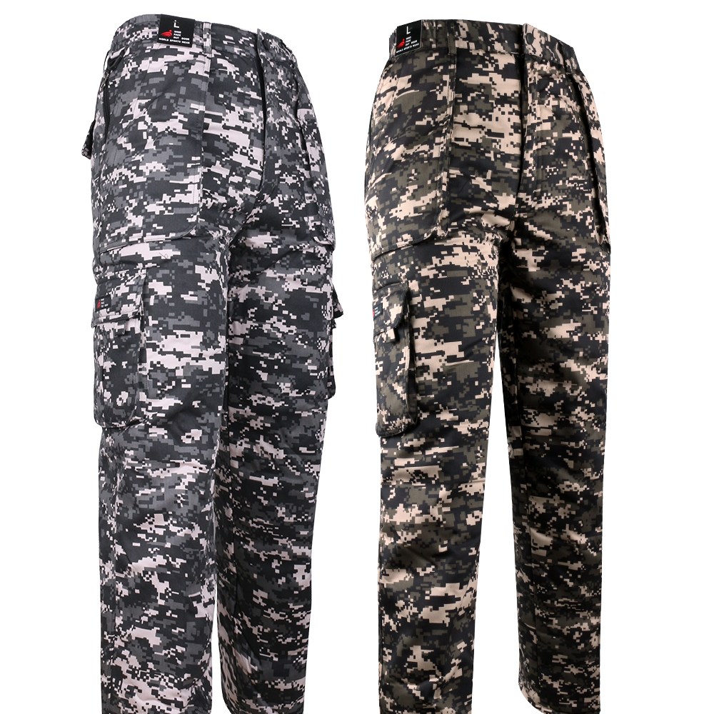 [1+1]겨울_윈드D기모얼룩이솜카고 남성 등산복 작업복 남자 카고 바지 건빵 팬츠 기모 빅사이즈 아웃도어 54,800원