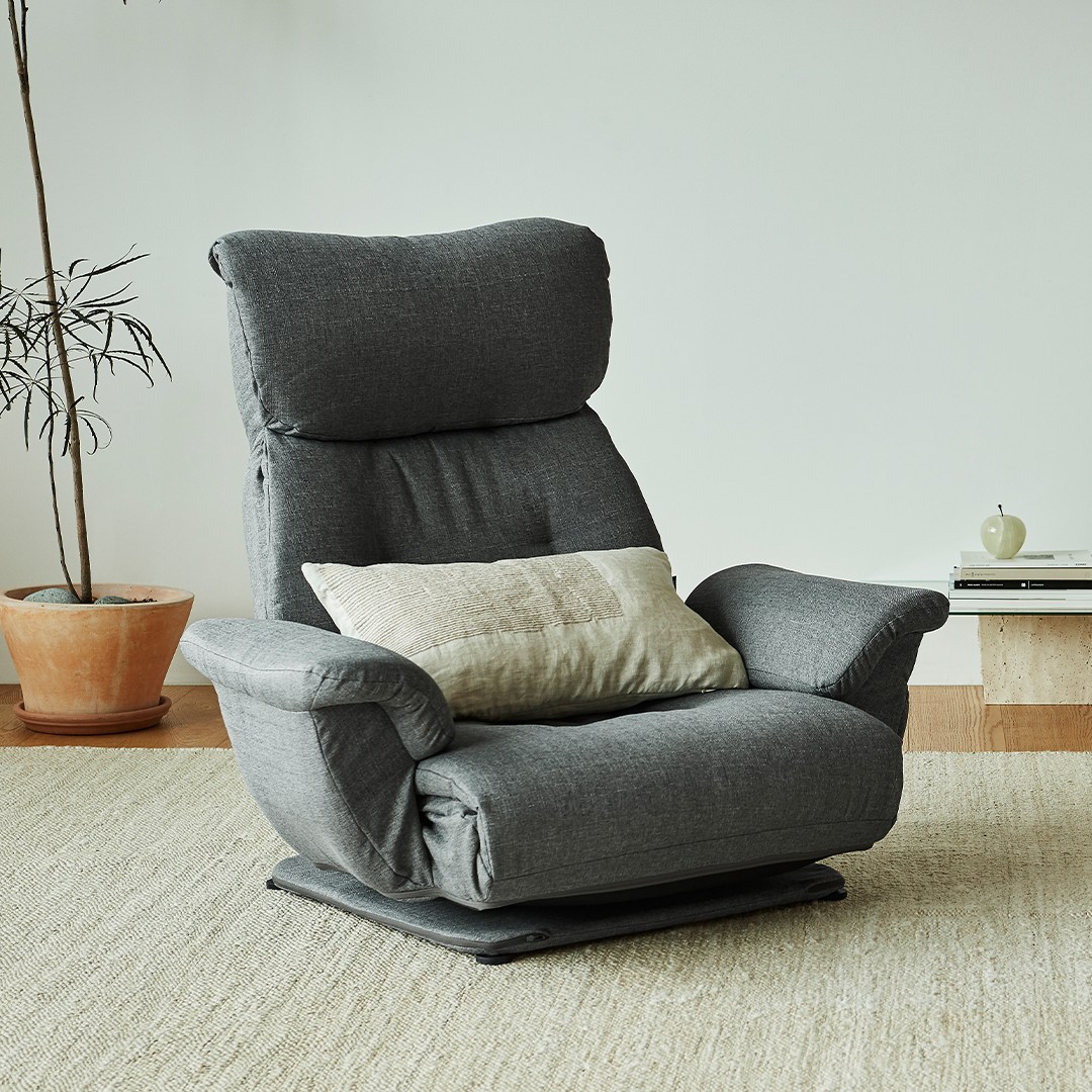 한샘 휴 회전형 팔걸이 좌식리클라이너 그레이 150,900원