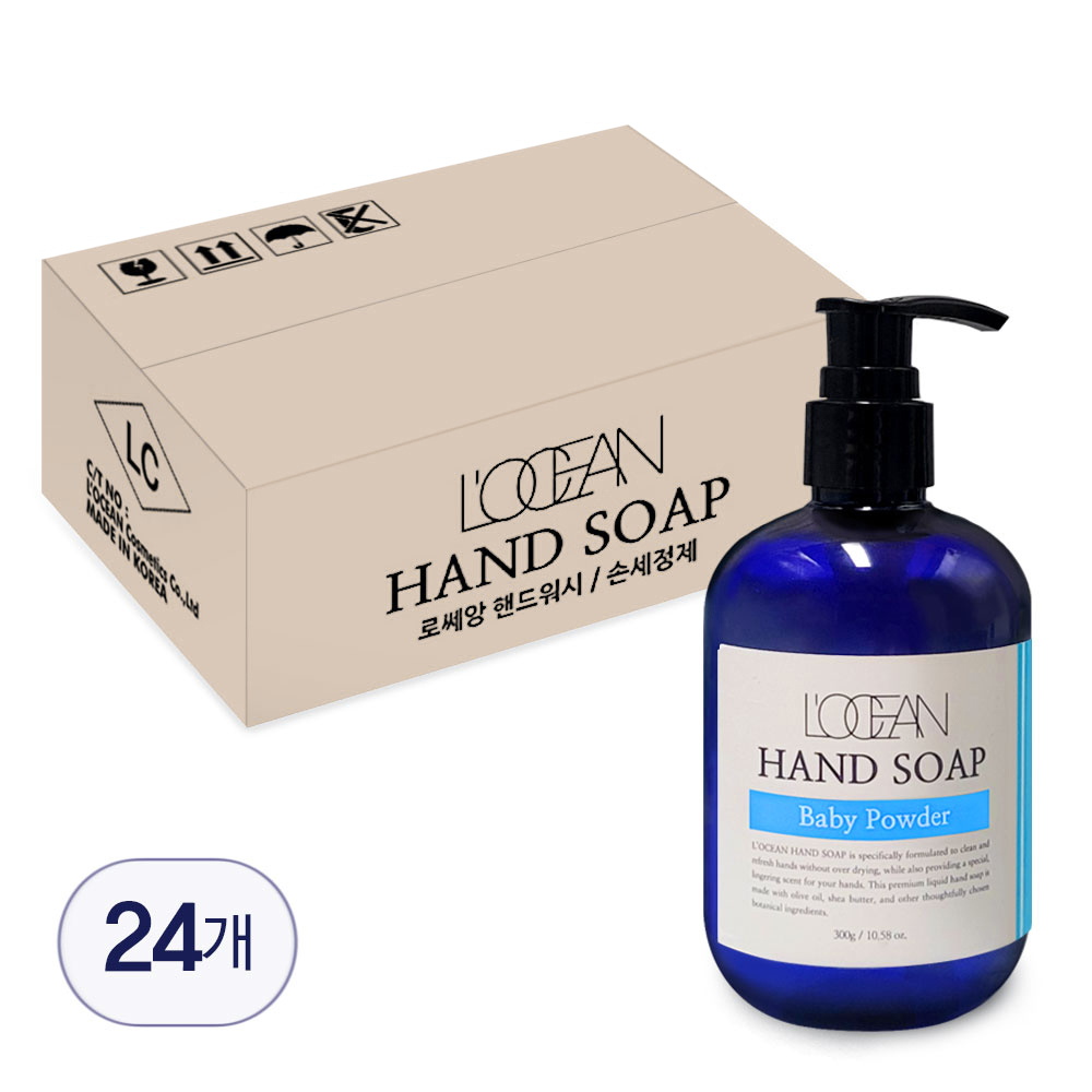 로쎄앙 핸드워시 베이비파우더향, 300ml, 24개 69,900원