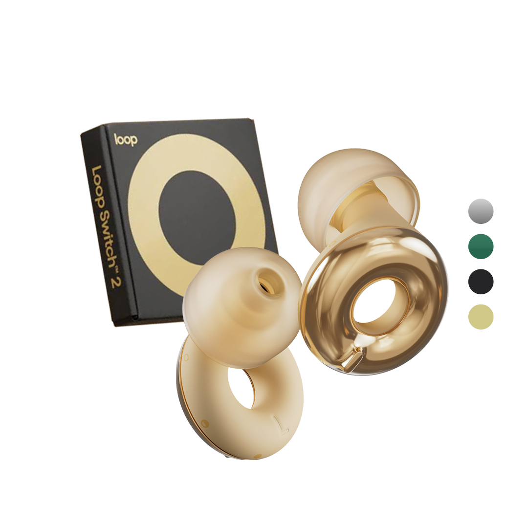 Loop 룹 이어플러그 스위치 2 층간 소음 수면 소음방지 귀마개 골드, 1개, 1개입 86,000원