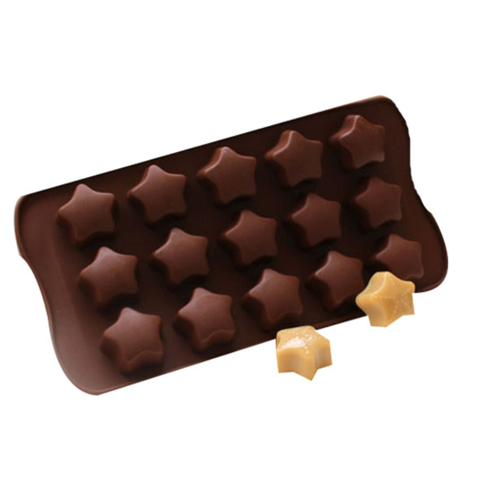 케이지 별사탕 실리콘몰드 15구 2p, 밤색 7,990원