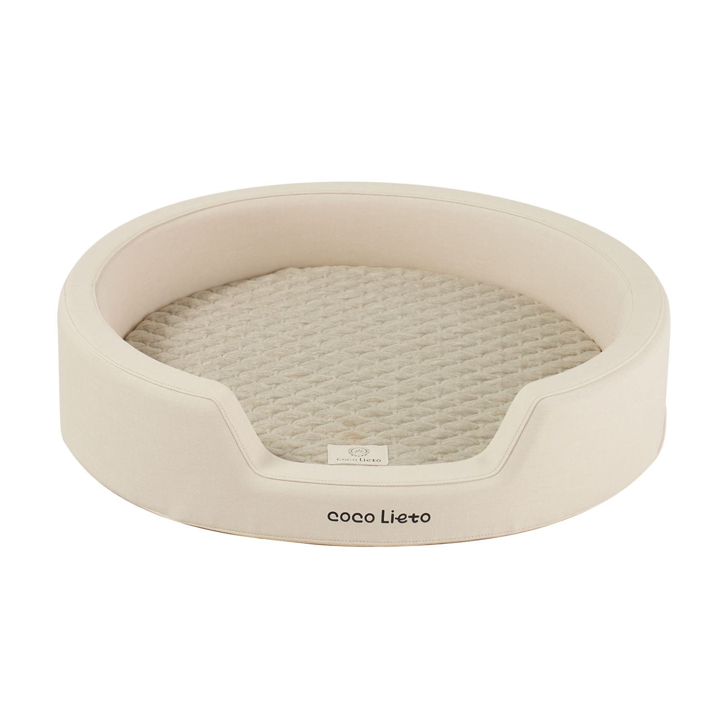 코코리에또펫 갤럭시 항균구리 듀라론 쿨 프리미엄 에어네트 펫침대 생활방수 스크래치 보풀 방지, 1개, 크림 141,900원