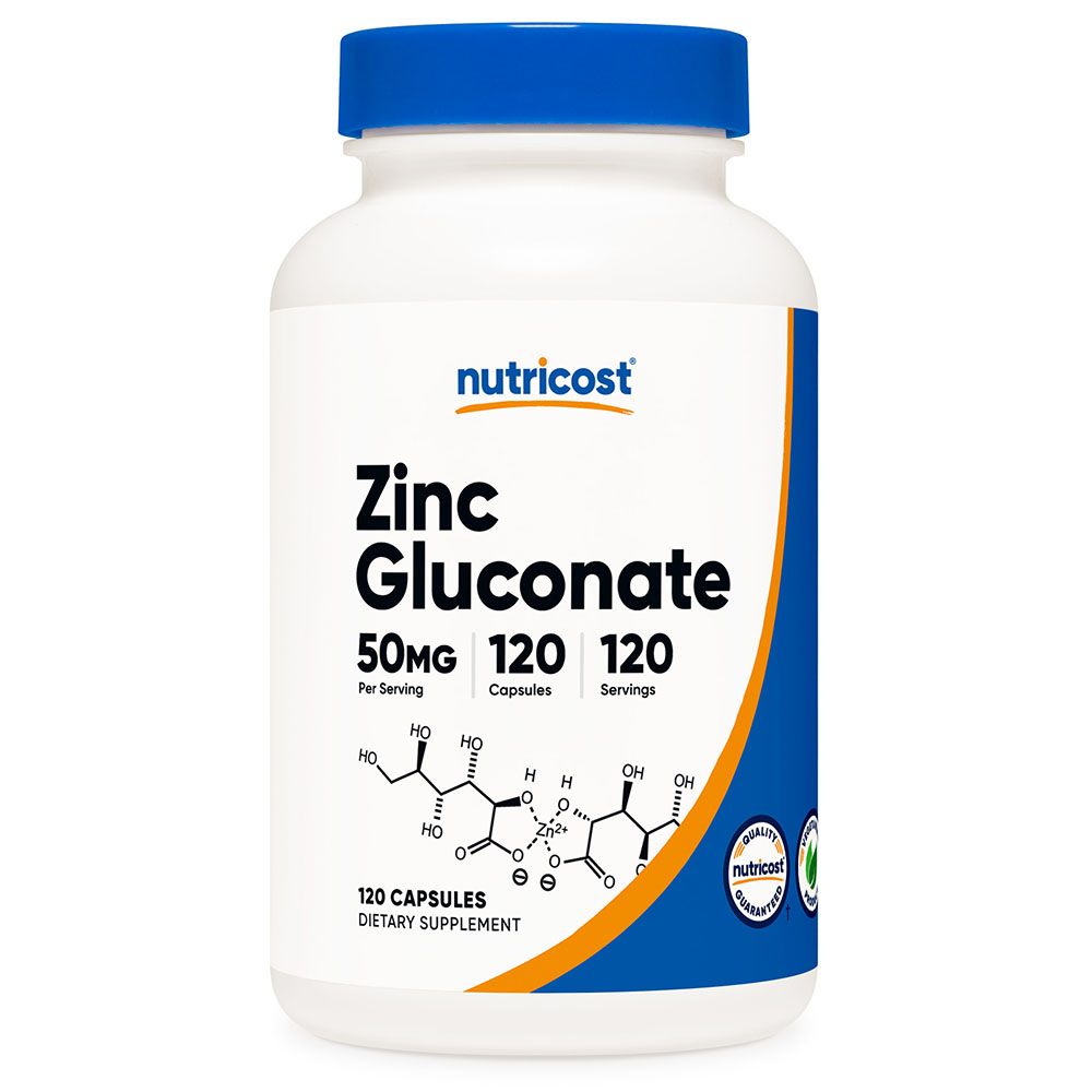 뉴트리코스트 징크 아연 글루코네이트 50mg 120캡슐, 120정, 1개 13,900원