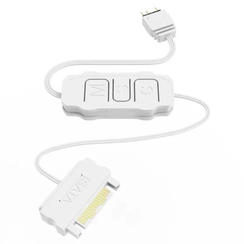 ARGB 컨트롤러 5V 3 핀 SATA 전원 공급 장치 미니 RGB 컨트롤러 3 핀 허브 컴퓨터 CPU 케이스 쿨 선풍기 LED 조명 라디에이터 9,150원