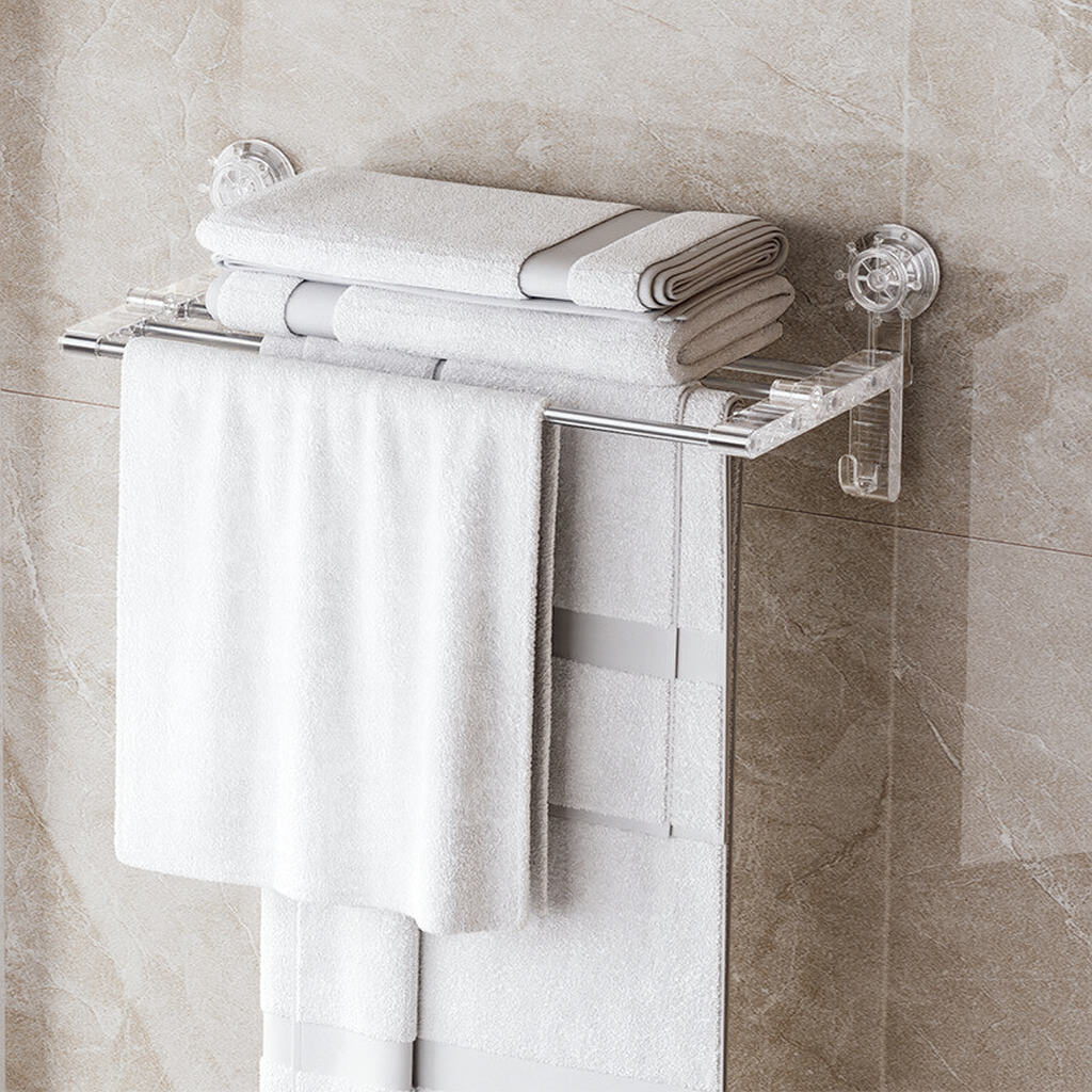 모노웍스 무타공 공간 활용 빨래 건조대, 투명 16,000원