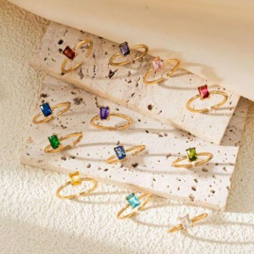 생일반지 탄생석 데일리 오픈 레이어드링 유색보석반지 11,340원