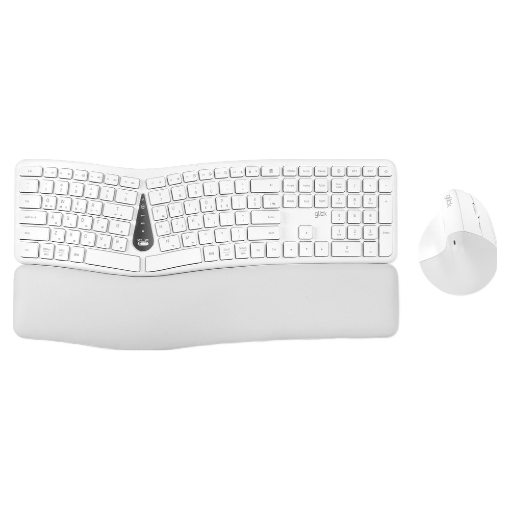 지클릭커 오피스프로 에르고M 무선 인체공학 키보드 버티컬 마우스 세트 69,800원