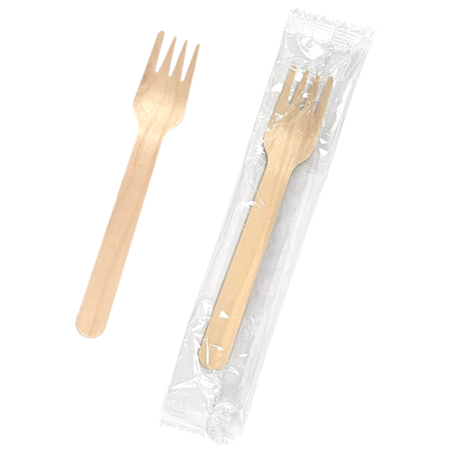 원바이 OPP 우드포크 개별포장 140mm 100개, 1세트, 100개입 9,100원