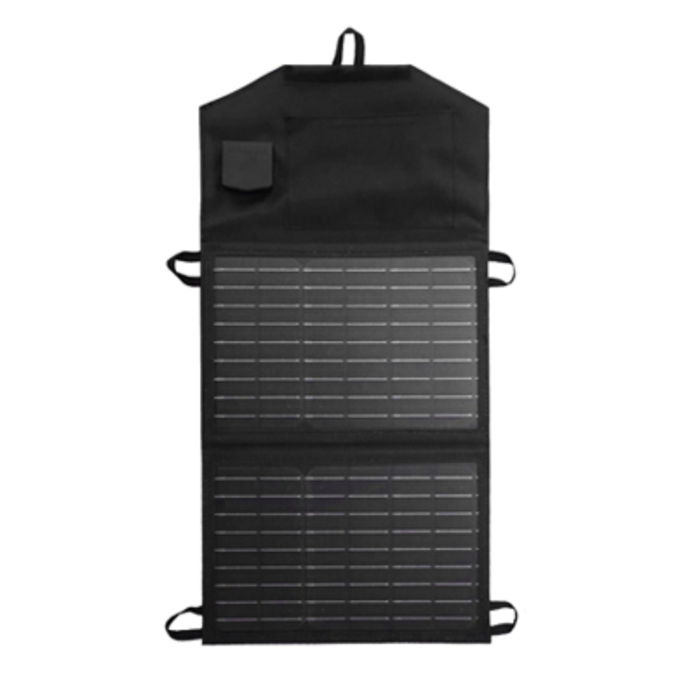 루앤 휴대용 태양광패널 낚시용 등산용 접이식 전지판 발전기 솔라패널 18W, 1개 62,000원