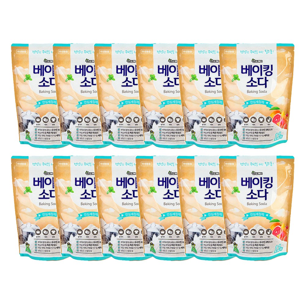 산도깨비 대용량 베이킹소다 1.2kg 리필 X 12개 25,840원