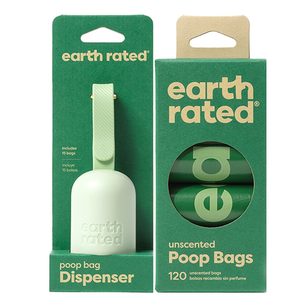 얼스레이티드 디스펜서 배변통 + 리필 배변봉투 8롤 120매 세트 무향 강아지 친환경 풉백 26,000원