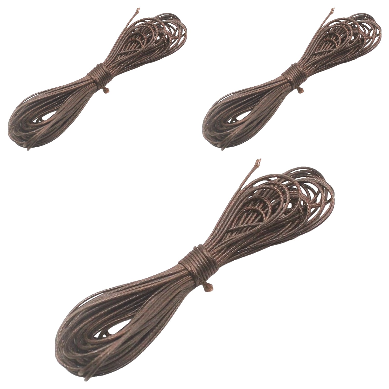 코히모 PU가죽 왁스 팔찌 목걸이 DIY 공예 끈 10m x 1mm 5W0427, 3개, 커피 6,500원