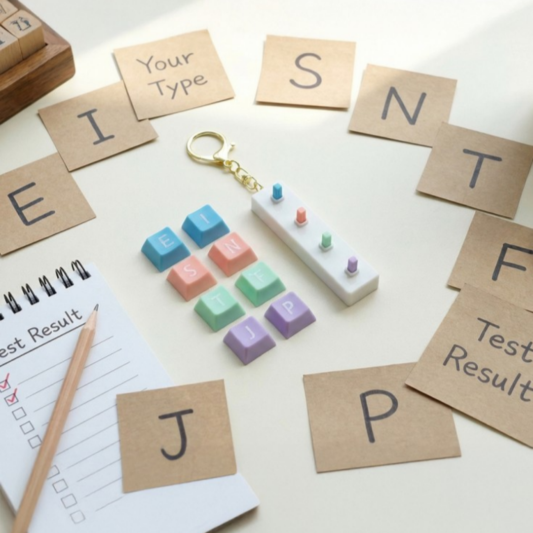 어센드원 mbti 키보드 키캡 딸깍이 가방 키링 만들기 8,900원