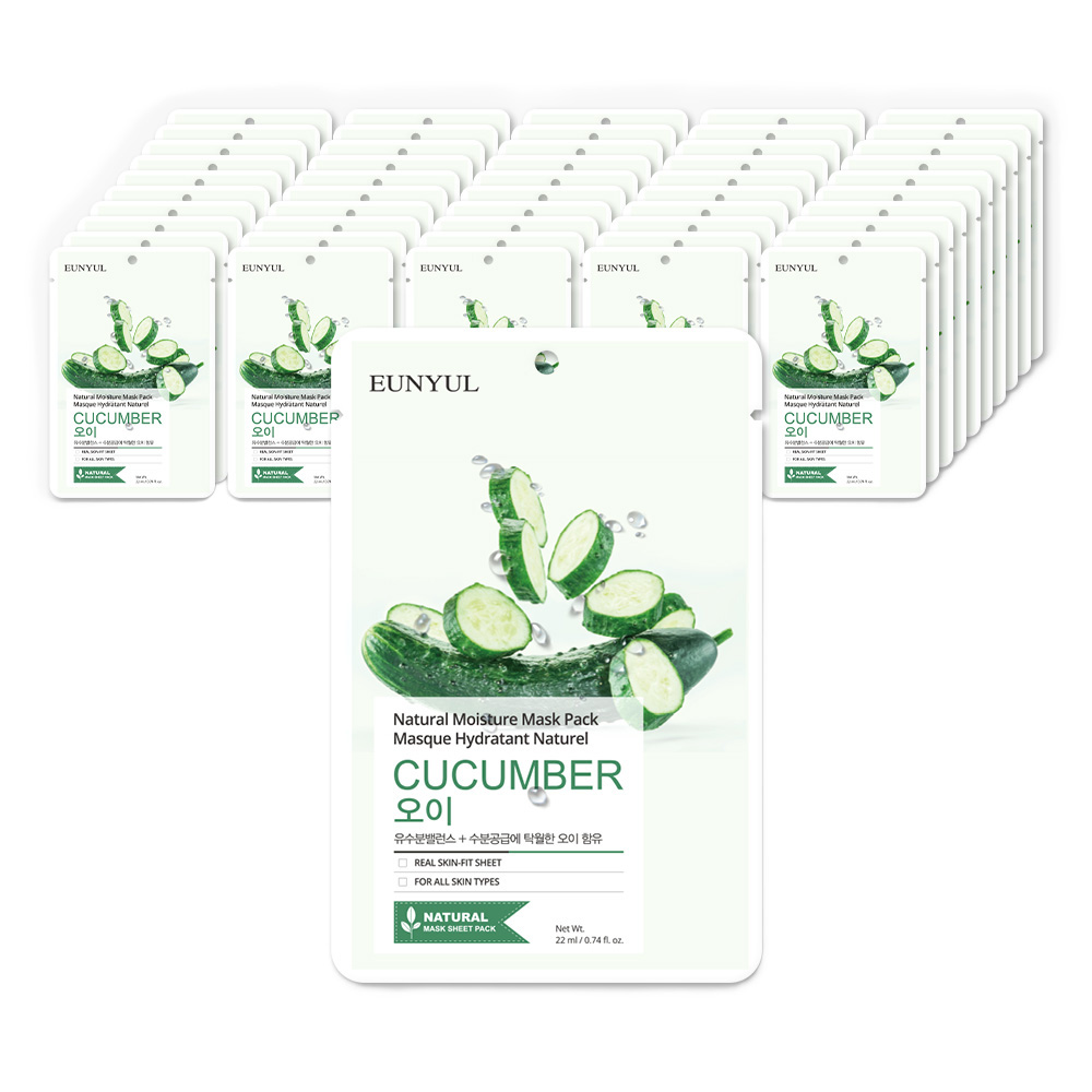 은율 내츄럴 오이 마스크팩, 50개입, 3개 57,750원
