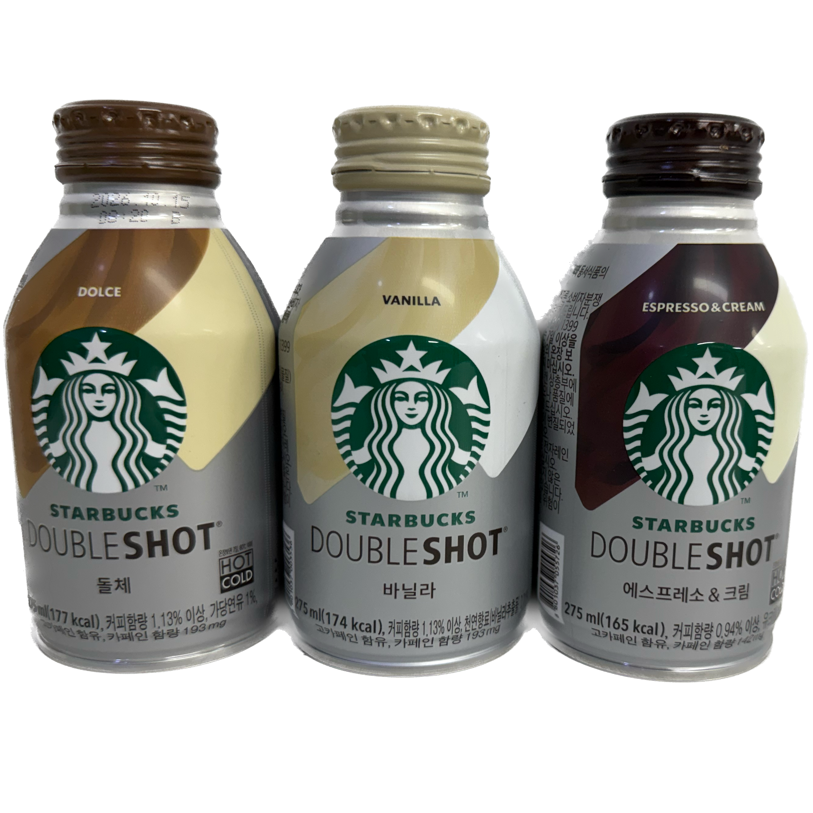 스타벅스 더블샷 275ml 3종 (바닐라+돌체+에스프레소&크림), 6세트, 275ml 35,990원
