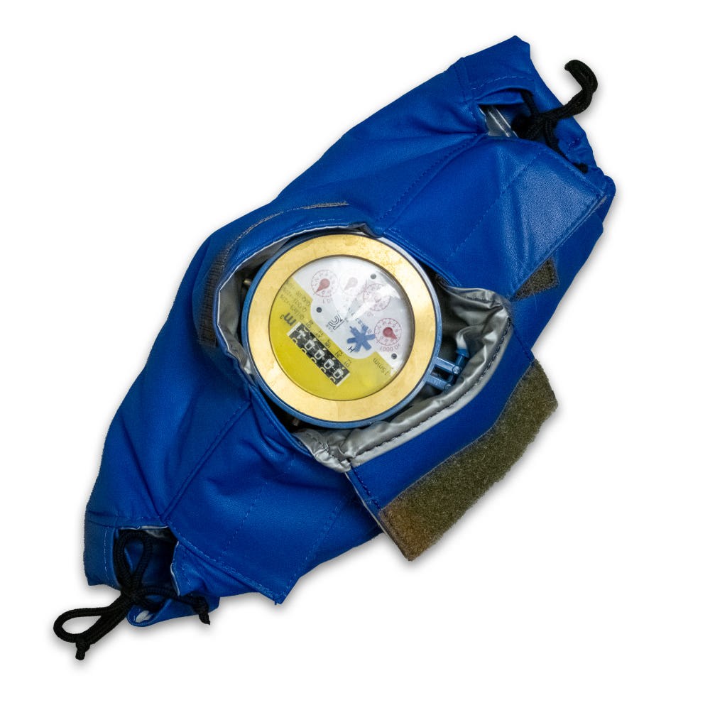 혹한기 겨울철 수도 계량기 동파방지 '보온재 커버' 다세대 빌라 주택 복도식 아파트 방한 용품, 1개 25,000원